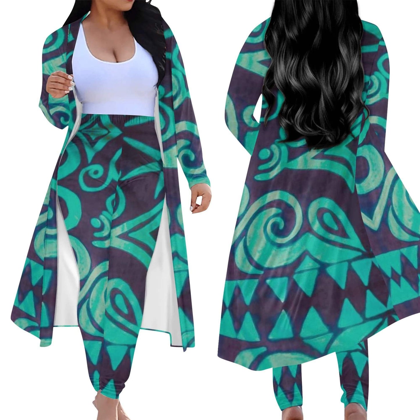 Cardigan  tribal polynésien 2.0