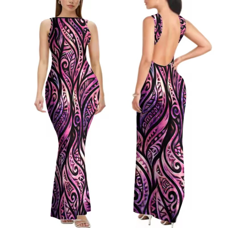 Robe dos nu de soirée.