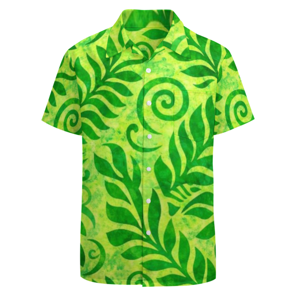 Chemise manches courtes tribal