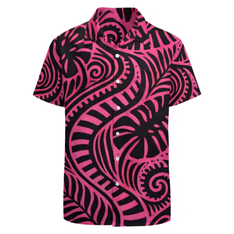 Chemise manches courtes homme .