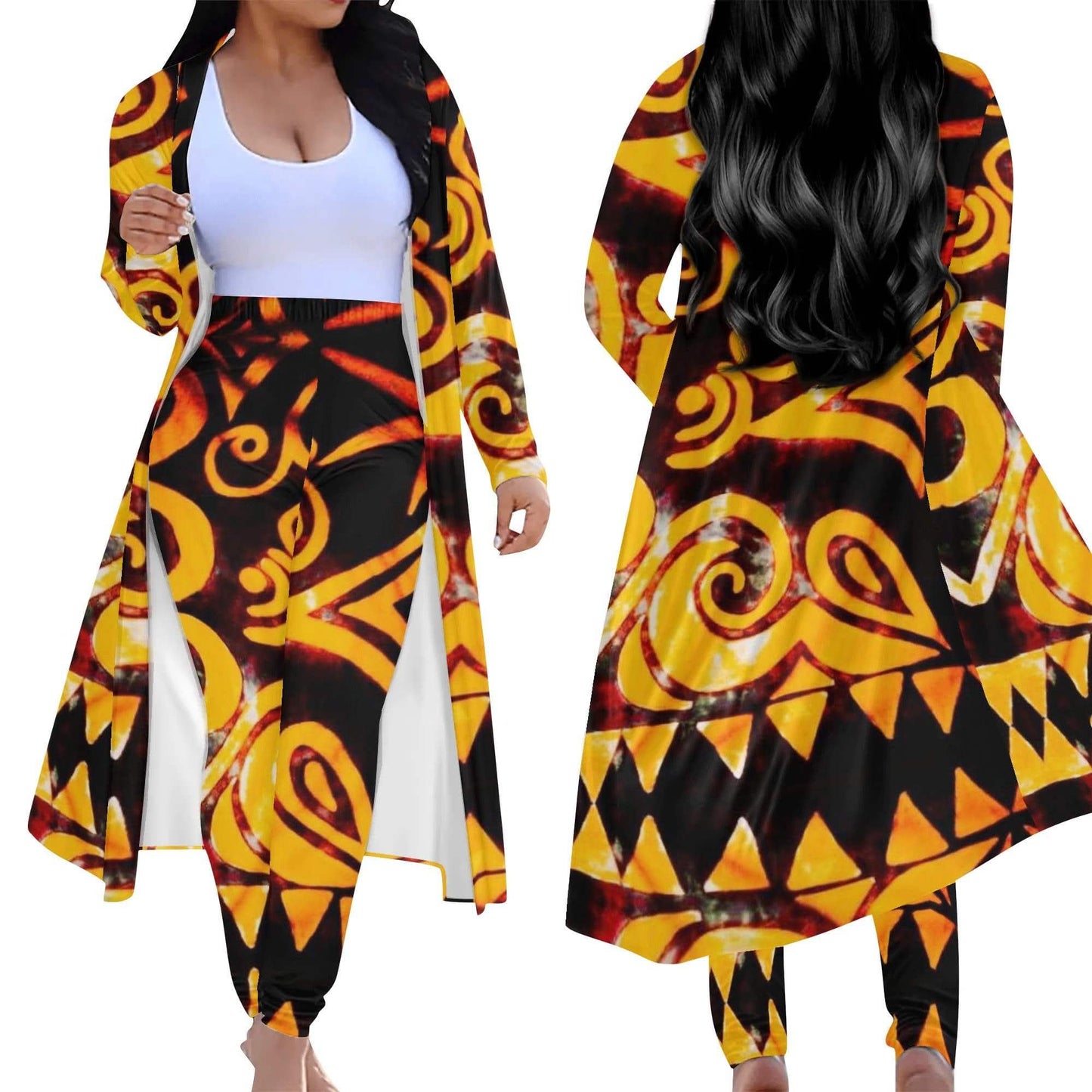 Cardigan  tribal polynésien 2.0