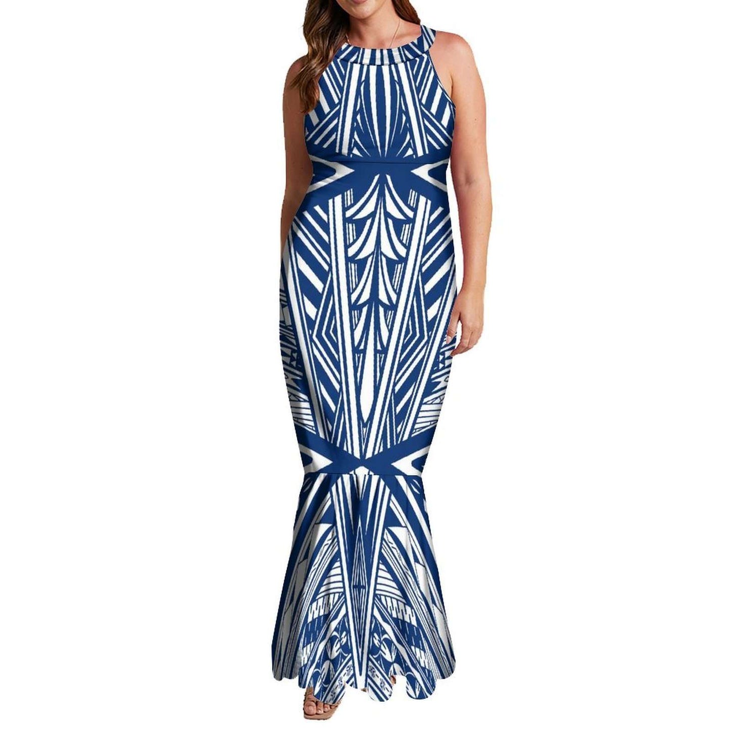 Robe longue tribal