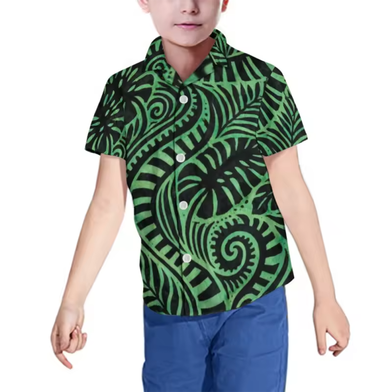 Chemise enfant manches courtes