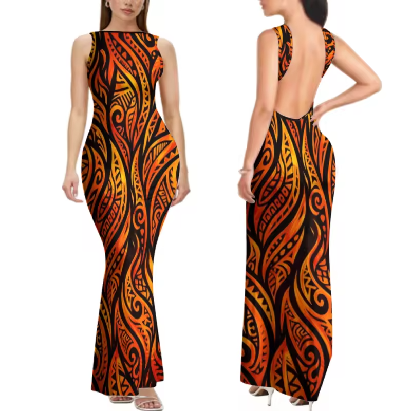 Robe dos nu de soirée.