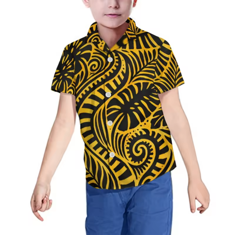 Chemise enfant manches courtes