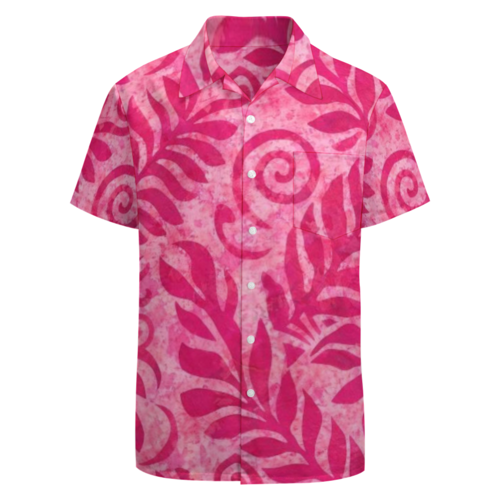 Chemise manches courtes tribal