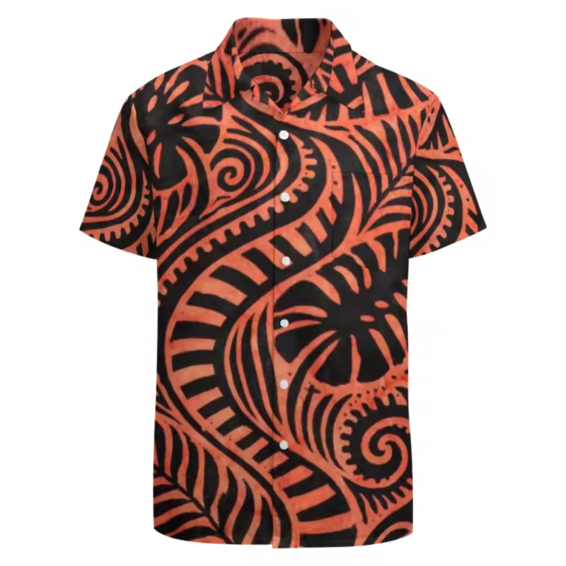 Chemise manches courtes homme .