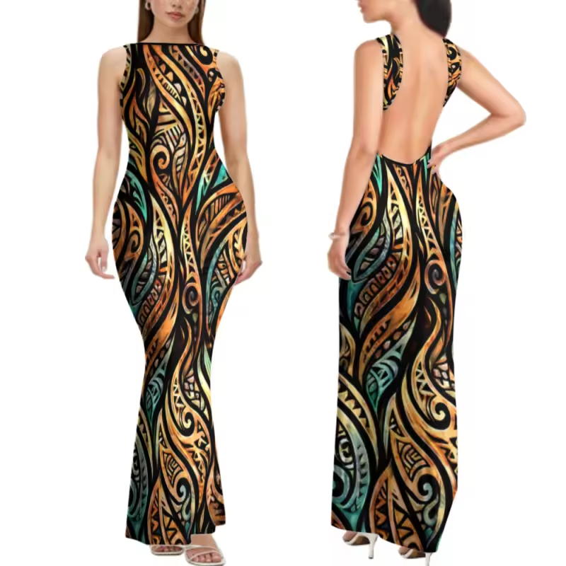 Robe dos nu de soirée.