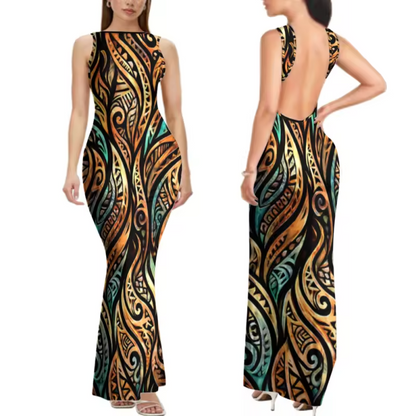 Robe dos nu de soirée.