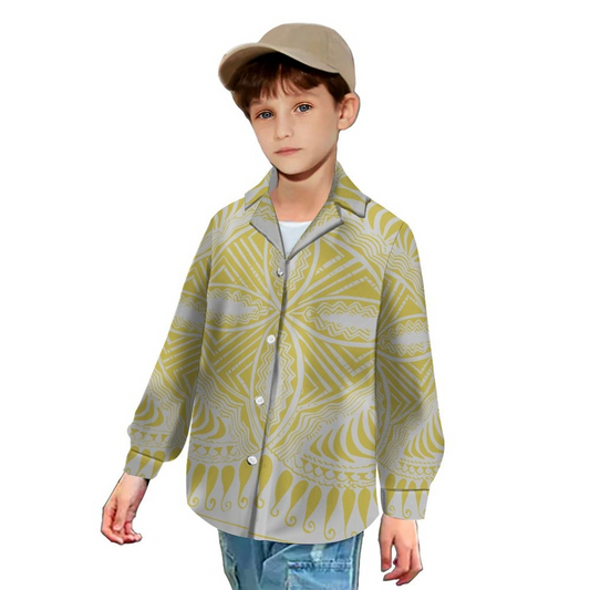 Chemise enfant manches longues tapa