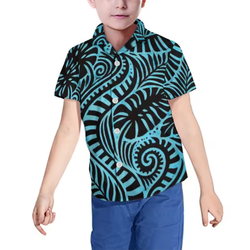 Chemise enfant manches courtes