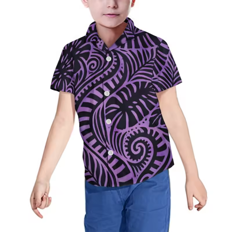 Chemise enfant manches courtes