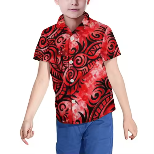 Chemise manches courtes garçon .
