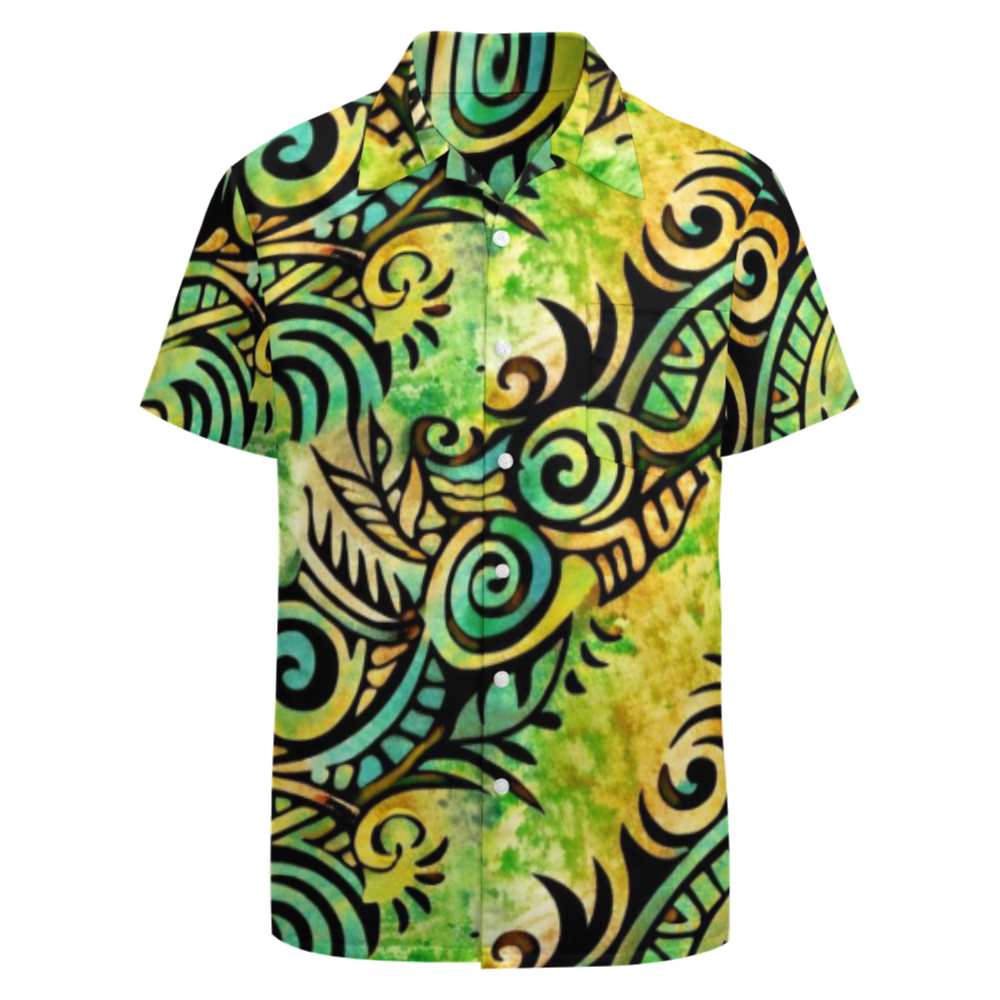 Chemise homme art polynésien