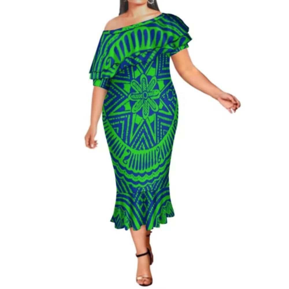 Robe longue mode tribal