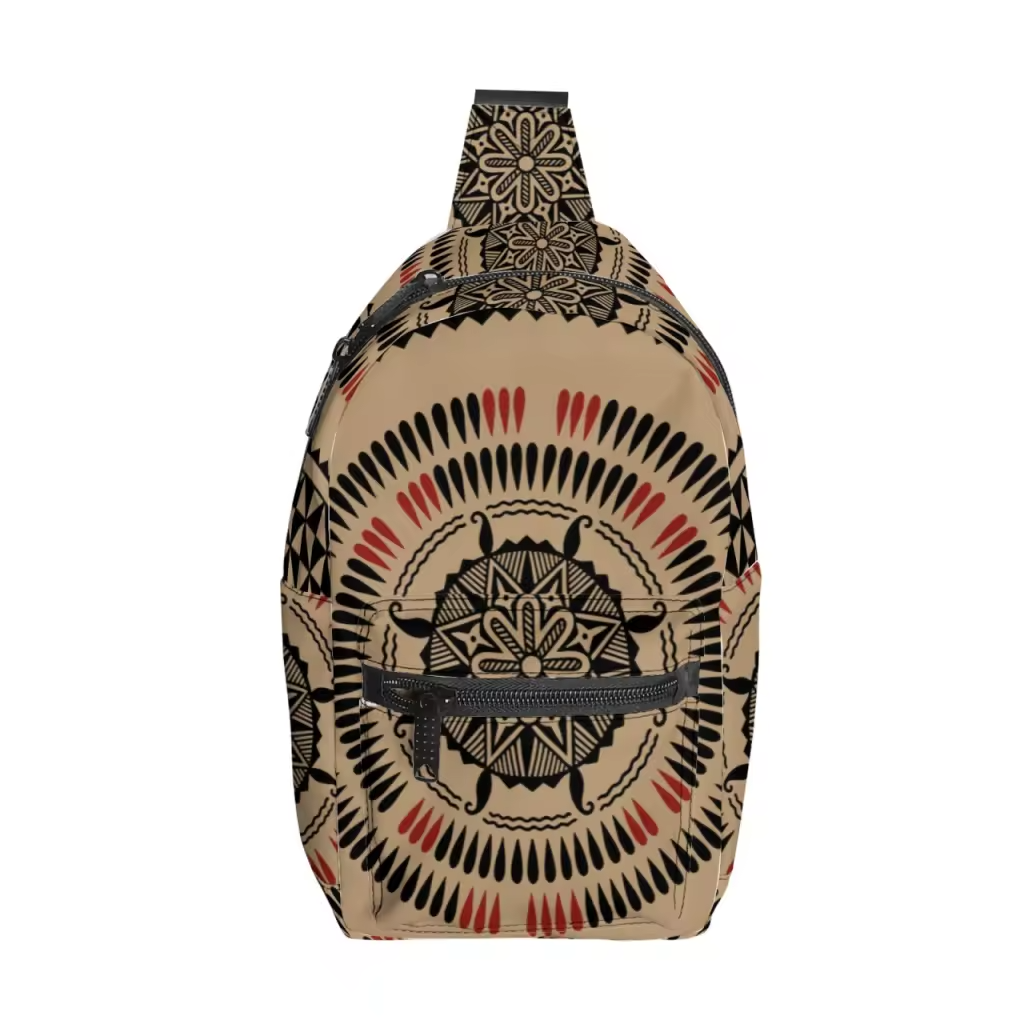 Sac à dos bandoulière.