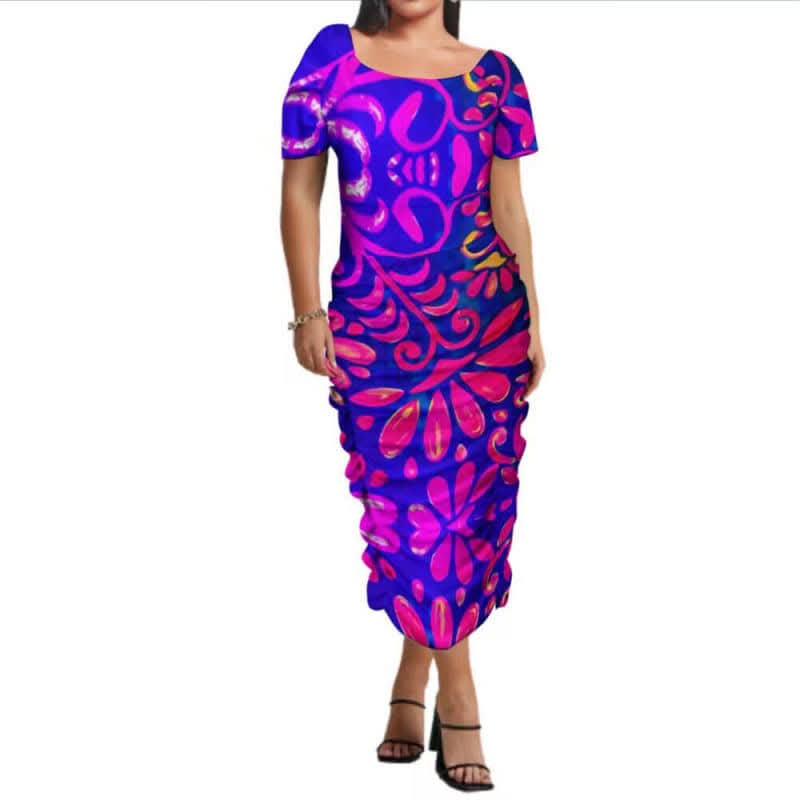 Robe longue tribal