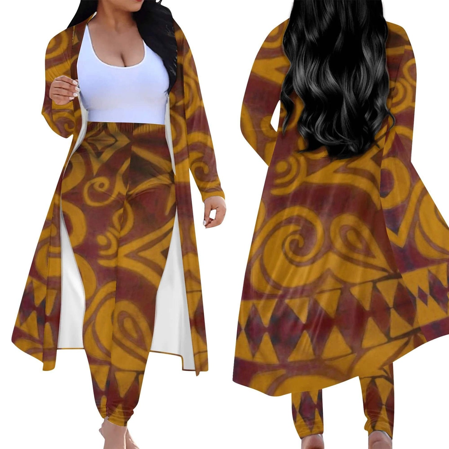 Cardigan  tribal polynésien 2.0