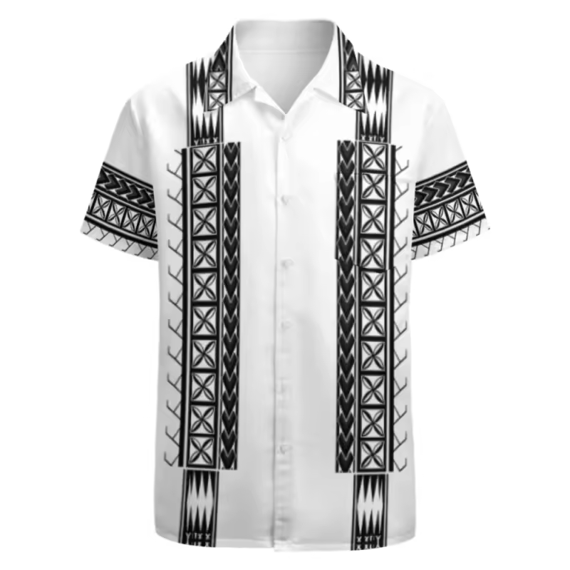 Chemise manches  courtes.