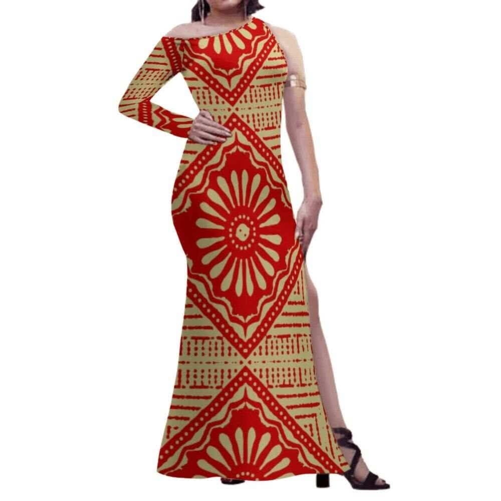 Robe motif tapa futunien