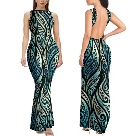 Robe dos nu de soirée.