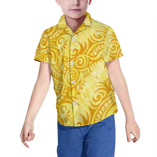 Chemise manches courtes garçon .