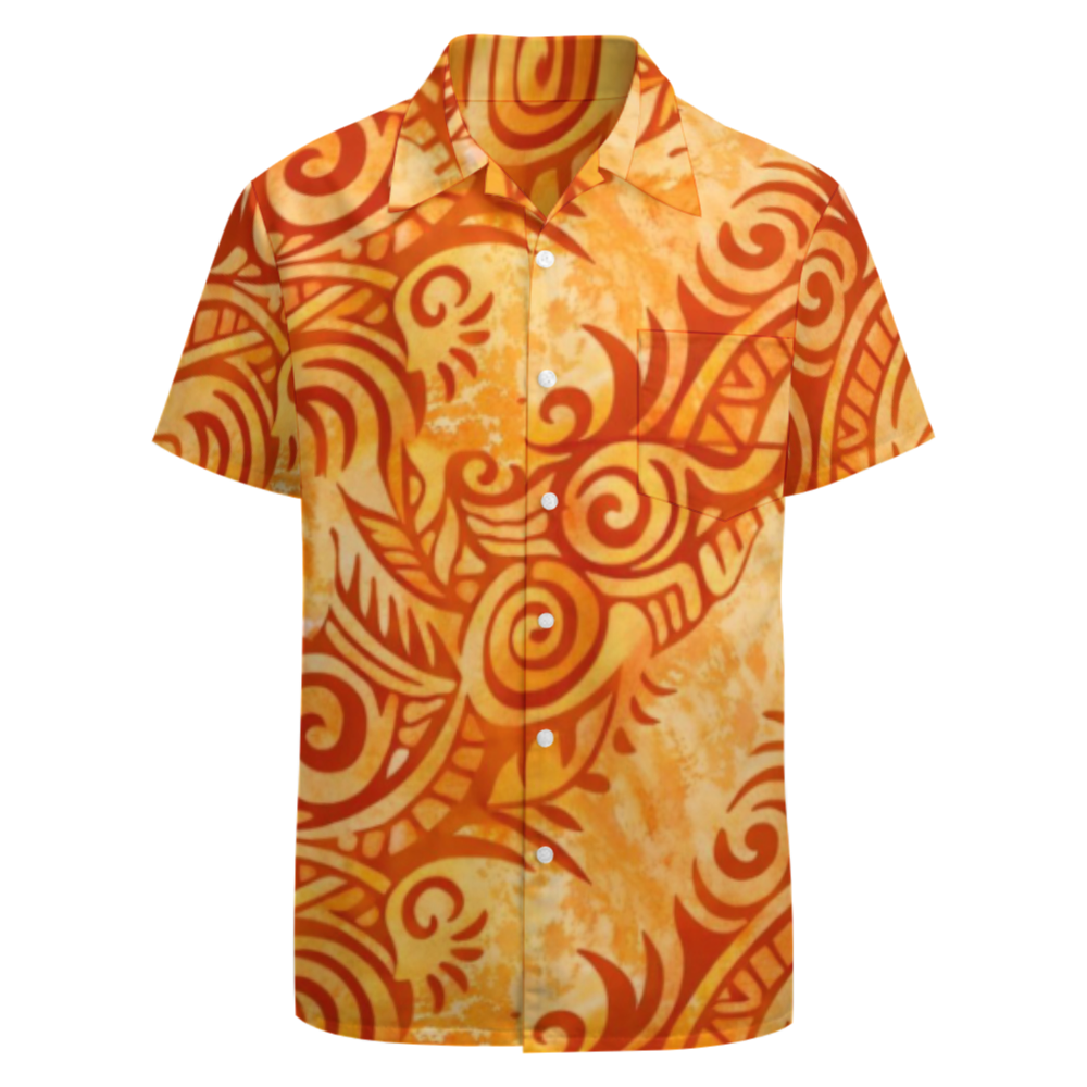 Chemise homme art polynésien