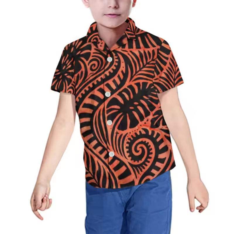 Chemise enfant manches courtes