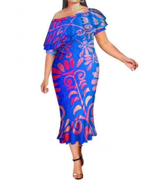 Robe longue tribal
