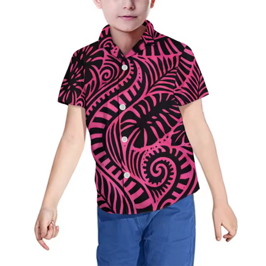 Chemise enfant manches courtes