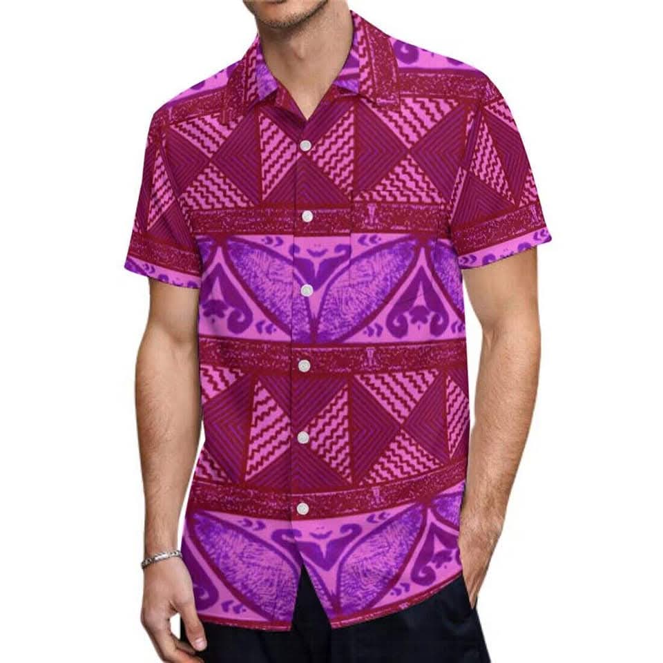 Chemise manches courtes tribal(3)
