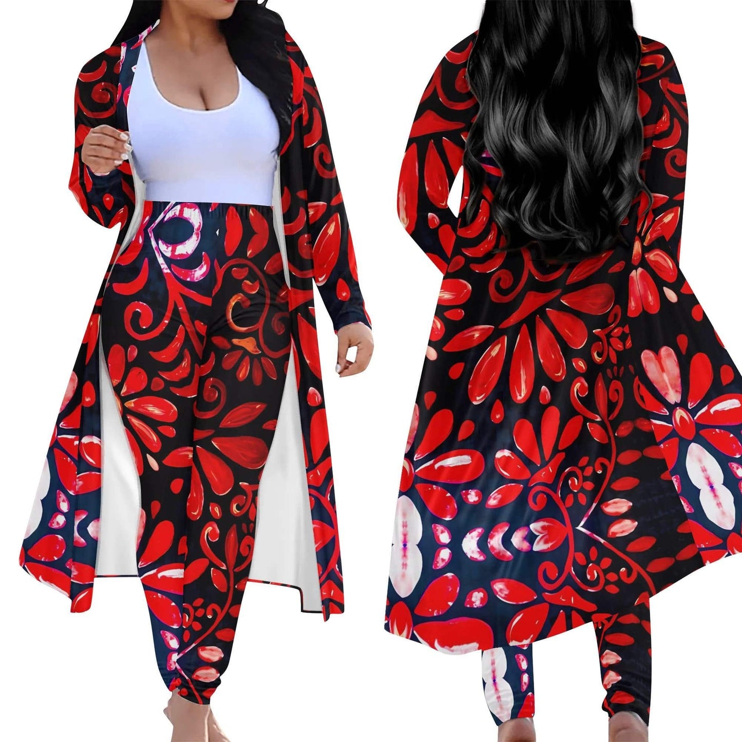Cardigan tribal polynésien 3.0
