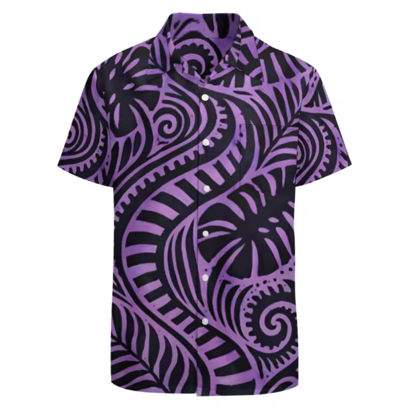 Chemise manches courtes homme .