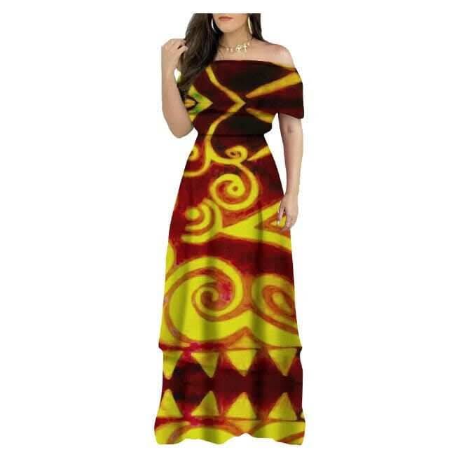 Robe longue tribal