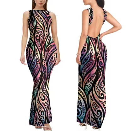 Robe dos nu de soirée.