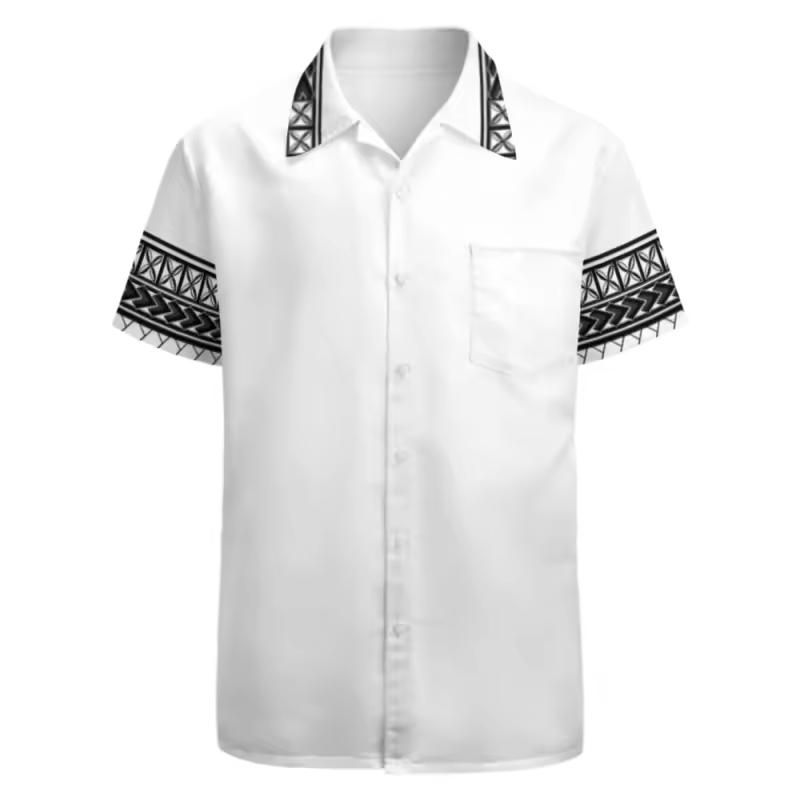 Chemise manches courtes tribal (2)