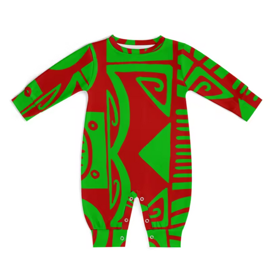 Pyjama art polynésien.