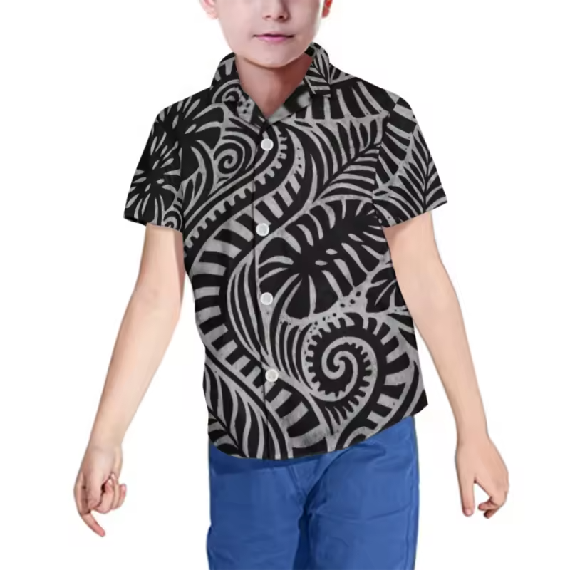 Chemise enfant manches courtes