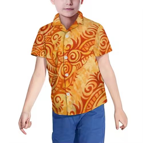 Chemise manches courtes garçon .