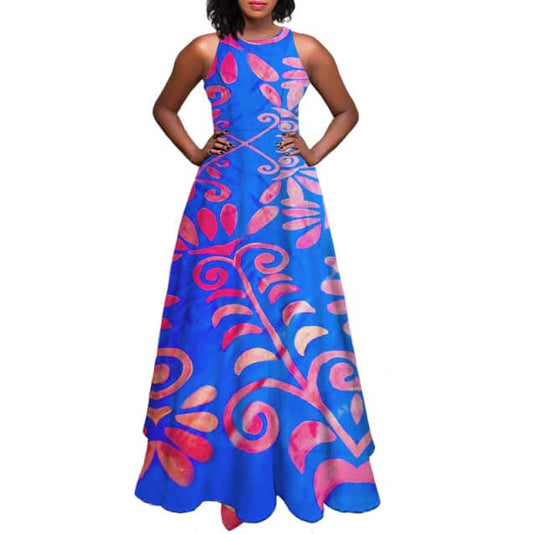 Robe longue tribal