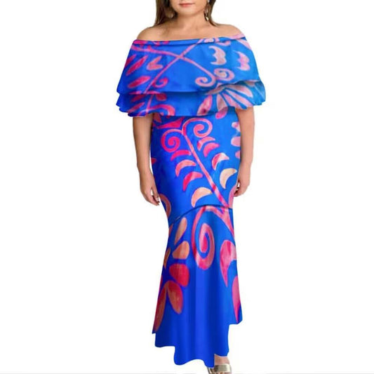 Robe longue tribal