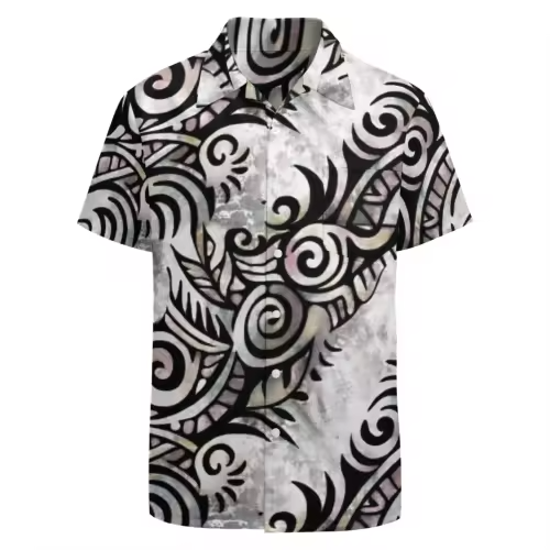 Chemise homme art polynésien