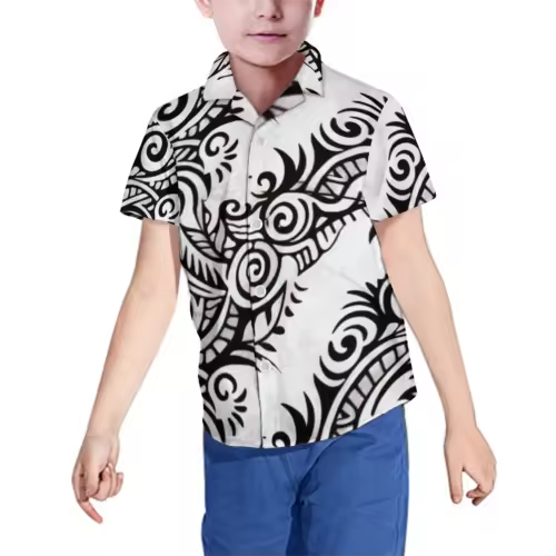 Chemise manches courtes garçon .