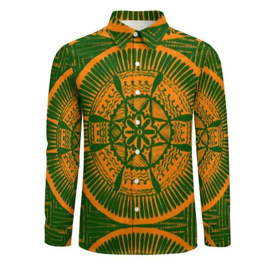 Chemise  manches longues tribal(4)