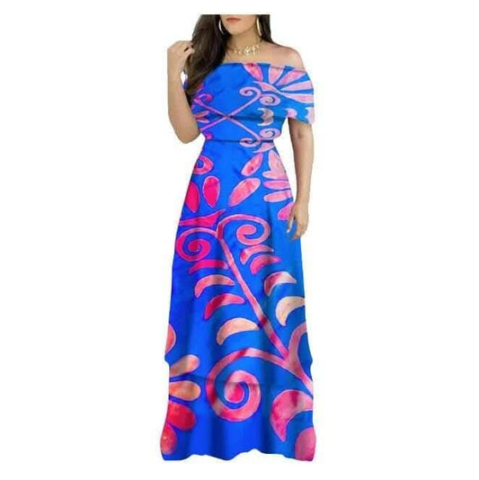 Robe longue tribal