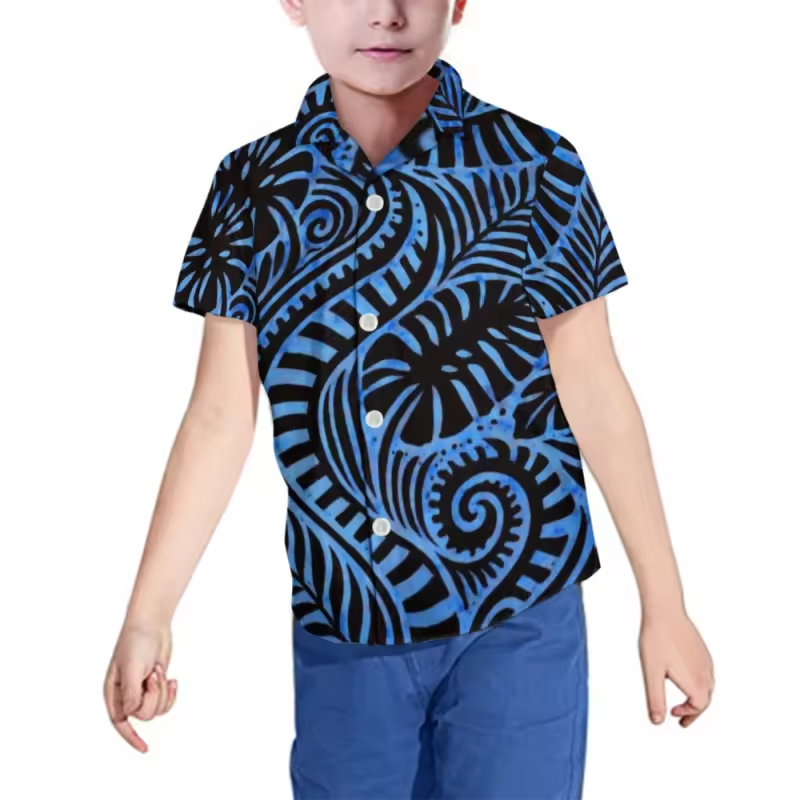 Chemise enfant manches courtes