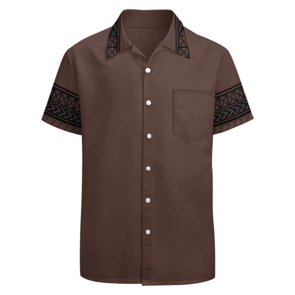 Chemise manches courtes tribal (2)