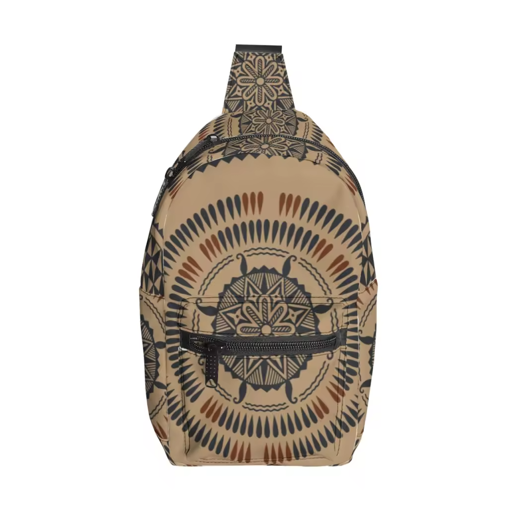 Sac à dos bandoulière.
