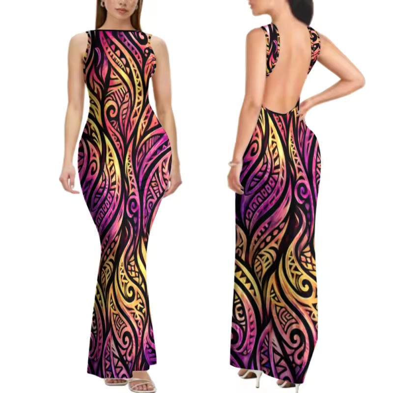 Robe dos nu de soirée.