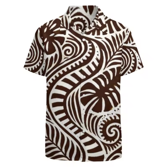 Chemise manches courtes homme .